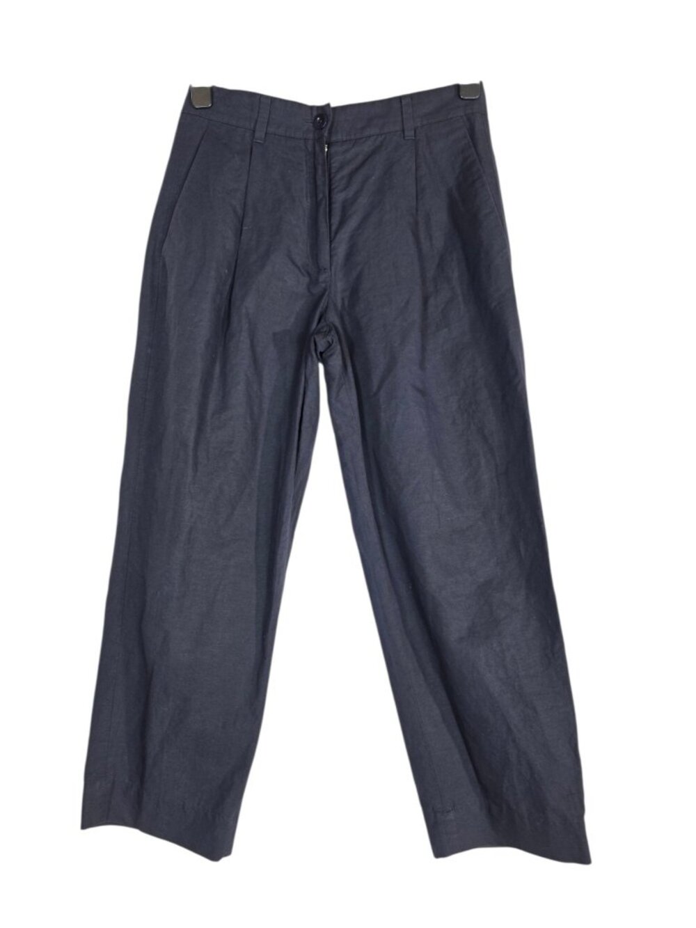 Babaton (Aritzia) Black Pleated Wide-Leg Pant – Size 8